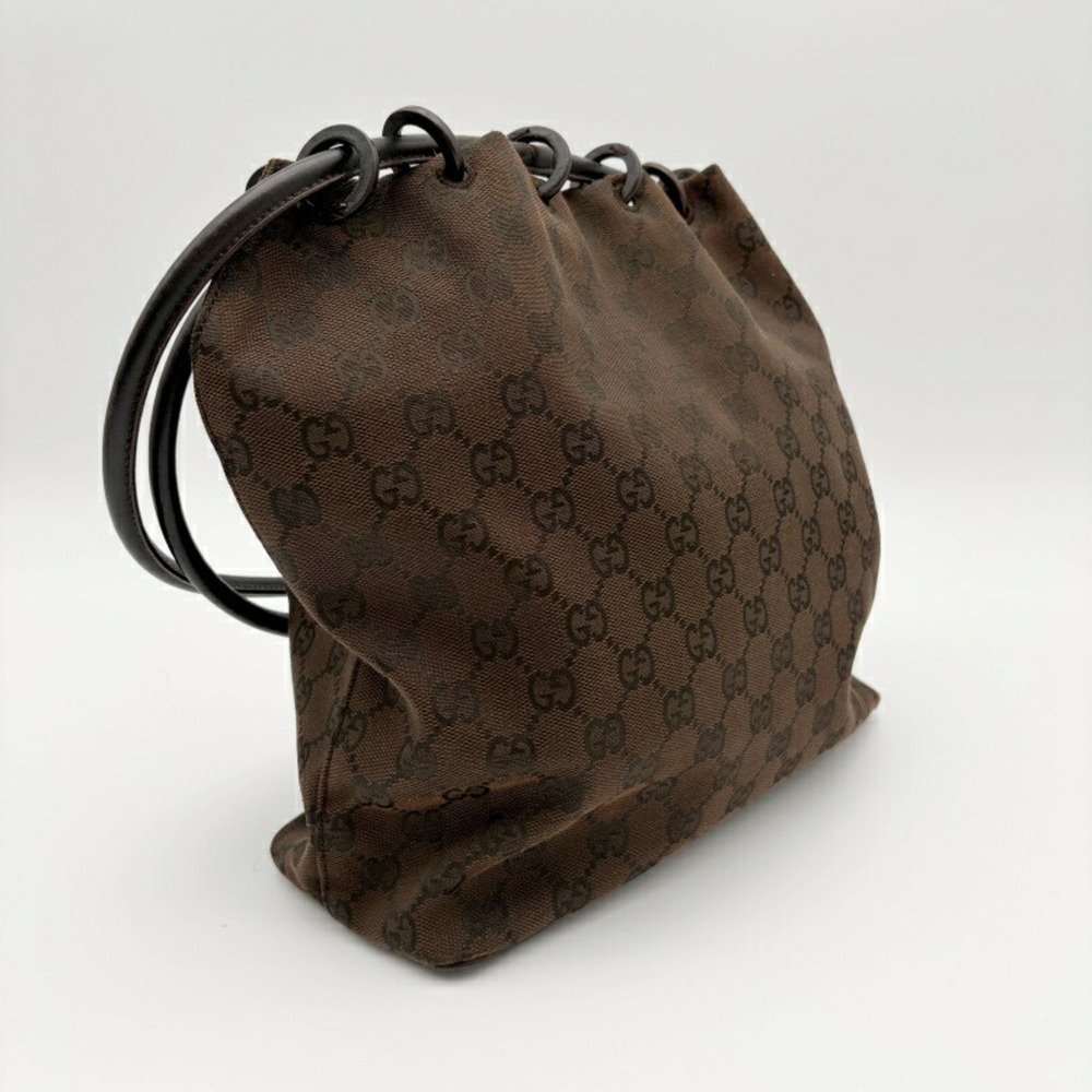 Gucci GUCCI Bag Shoulder Women's GG Canvas 90644 Brown - Picture 4 of 16